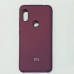 Бампер для Xiaomi Redmi Note 6 Soft Touch Фиолетовый