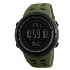 Спортивний годинник Skmei 1251 Чорний+Зелений