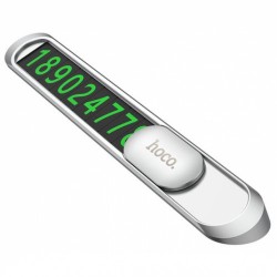 Цифровий стікер Hoco PH41 для автомобіля Cріблястий Цифровий стікер Hoco PH41 для автомобіля Cріблястий