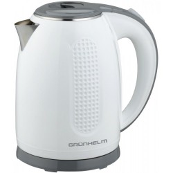 Електрочайник Grunhelm EKS-1969W 1.7 л, 2200Вт Білий+Сірий
