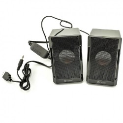 Компьютерные колонки 2.0 Kisonli T-020 Черный