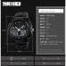 Спортивний годинник Skmei S-Shock Чорний+Білий