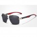 Солнцезащитные очки KINGSEVEN 7719 с футляром Черный+ Золото+Красный