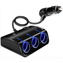 Разветвитель для прикуривателя 1506 Черный