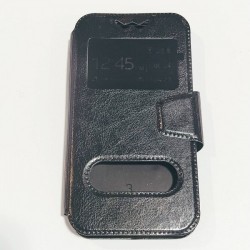 Чехол-книжка универсальный 4.8-5.0 дюймов Черный