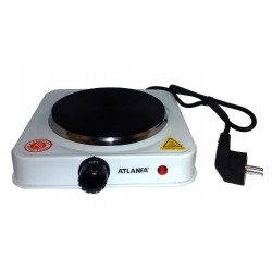 Плита электрическая Atlanfa AT-1755A 1000W Белый
