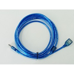 Кабель удлинитель USB длина 3 метра Синий
