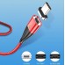 Topk Магнитный USB кабель для зарядки и синхронизации micro usb, Черный