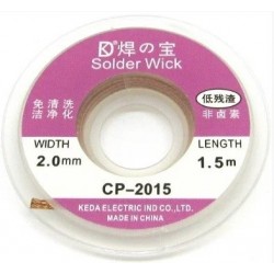 Очищувач припою Solder Wick CP-2015 2 мм.
