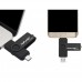 OTG USB 2.0 Flash накопичувач 64 GB Type-C Чорний