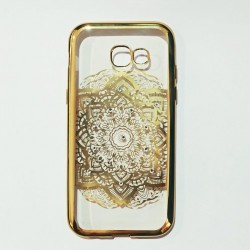 Бампер для Samsung A520 2017 Золотой