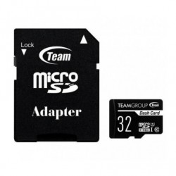 Карта Памяти Team Group Micro SD 10 Class 32 GB с Адаптером Черный