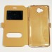 Чехол-книжка для Huawei Y5 2017 Золотой