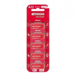 Батарейка 23А ETRON 12V Батарейка 23А ETRON 12V