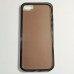 Бампер для iPhone 5/5S/5SE силиконовый темный Прозрачный