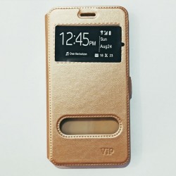 Чехол-книжка для Huawei Y7 2017 Золотой