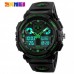Спортивний годинник Skmei S-Shock Чорний+Зелений