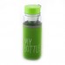 Бутылка с чехлом My Bottle с фильтром для фруктов 500 мл. Зеленый