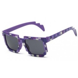 Тематические, пиксельные, детские очки Minecraft 8 bit Фиолет Тематические, пиксельные, детские очки Minecraft 8 bit Фиолет