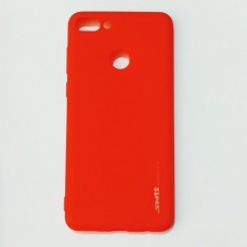 Бампер для Huawei Y9 2018 Smit Красный