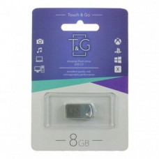 USB Flash накопитель T&G 8GB 109 metal series Серый