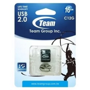 USB Flash накопитель Team C12G 16GB Черный