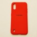 Бампер Soft Touch для Samsung A01/A015 Красный