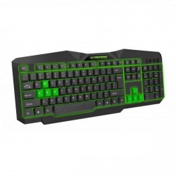 Клавиатура Esperanza EGK201 с подсветкой Черный+Красный Клавиатура Esperanza EGK201 с подсветкой Черный+Красный