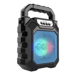 Портативная колонка WUW R86 Черный+Синий