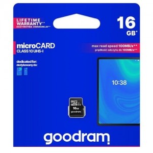 Карта памяти Goodram 16 Gb Чорний