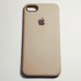 Бампер для iPhone 7/8 силиконовый с яблоком Серый