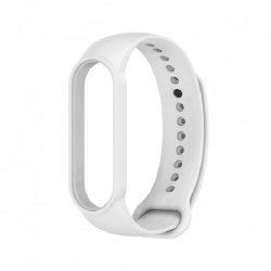 Ремешок для фитнес браслета Mi Band 5 / Mi Band 6 Белый Ремешок для фитнес браслета Mi Band 5 / Mi Band 6 Белый