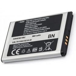 Аккумулятор Samsung Original S3650 (AB463651BU) Аккумулятор Samsung Original S3650 (AB463651BU)