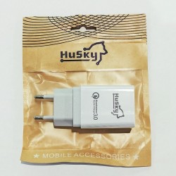 Сетевое зарядное устройство Husky F01 Quick Charge 3.0 3.5A Белый Сетевое зарядное устройство Husky F01 Quick Charge 3.0 3.5A Белый