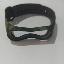 Ремешок для фитнес браслета Mi Band 3 и Mi Band 4 камуфляж Хаки