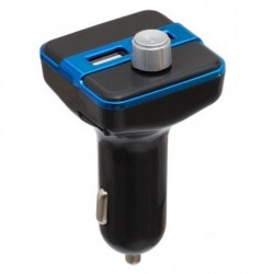 Bluetooth FM модулятор X9 Черный+Синий