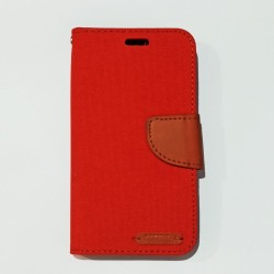 Универсальный чехол книжка для телефона 4,8-5,0 дюймов Малиновый