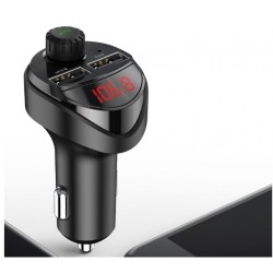 Автомобильный FM Bluetooth модулятор+зарядное устройство 3.4A Черный