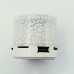 Портативная Bluetooth колонка S50 мрамор Белый