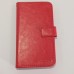 Чехол-книжка универсальный 5.5 дюйма Красный