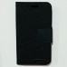 Универсальный чехол книжка для телефона 4,8 - 5,3  дюймов Черный