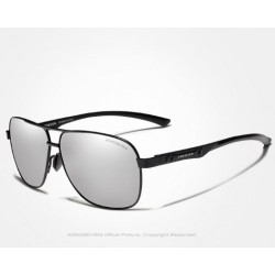 Солнцезащитные очки Kingseven Черно-Зеркальные