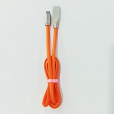 Кабель Zinc micro USB довжина 1 метр Помаранчевий