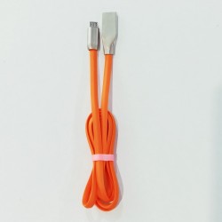 Кабель Zinc micro USB довжина 1 метр Помаранчевий Кабель Zinc micro USB довжина 1 метр Помаранчевий