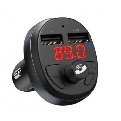 Автомобільний FM модулятор Hoco E41 Чорний Автомобільний FM модулятор Hoco E41 Чорний