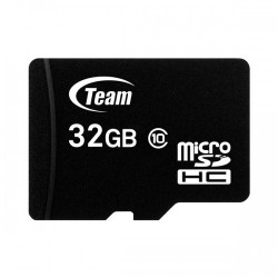 Карта Пам'яті Team Group Micro SD 10 Class 32 GB Чорний Карта Пам'яті Team Group Micro SD 10 Class 32 GB Чорний