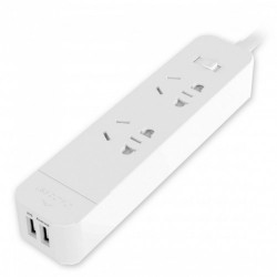 Сетевой фильтр + 2 USB Konfulon P01 Белый Сетевой фильтр + 2 USB Konfulon P01 Белый