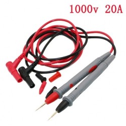 Щупы тонкие для мультиметра 1000V 20A Серый Щупы тонкие для мультиметра 1000V 20A Серый