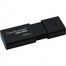 Flash накопичувач USB 3.0 32GB Kingston DT100G3 Чорний