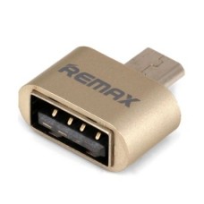 OTG переходник Remax USB-micro USB mix color